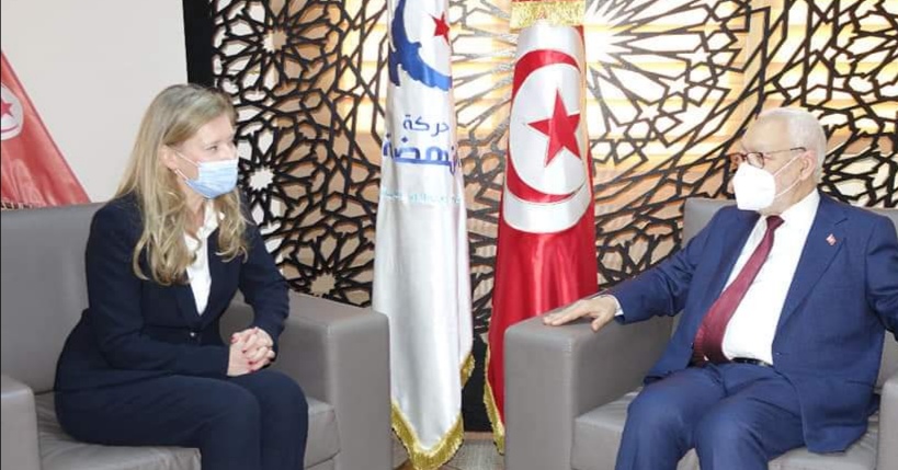 ماذا في لقاء الغنوشي بسفيرة المملكة المتحدة؟